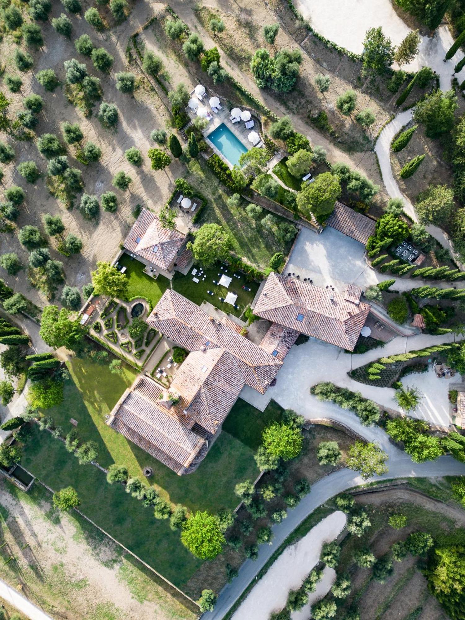 Pieve Aldina Relais & Chateaux Radda In Chianti Esterno foto
